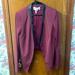 BCBG generation slanted cut jacket- Dress up or dress down